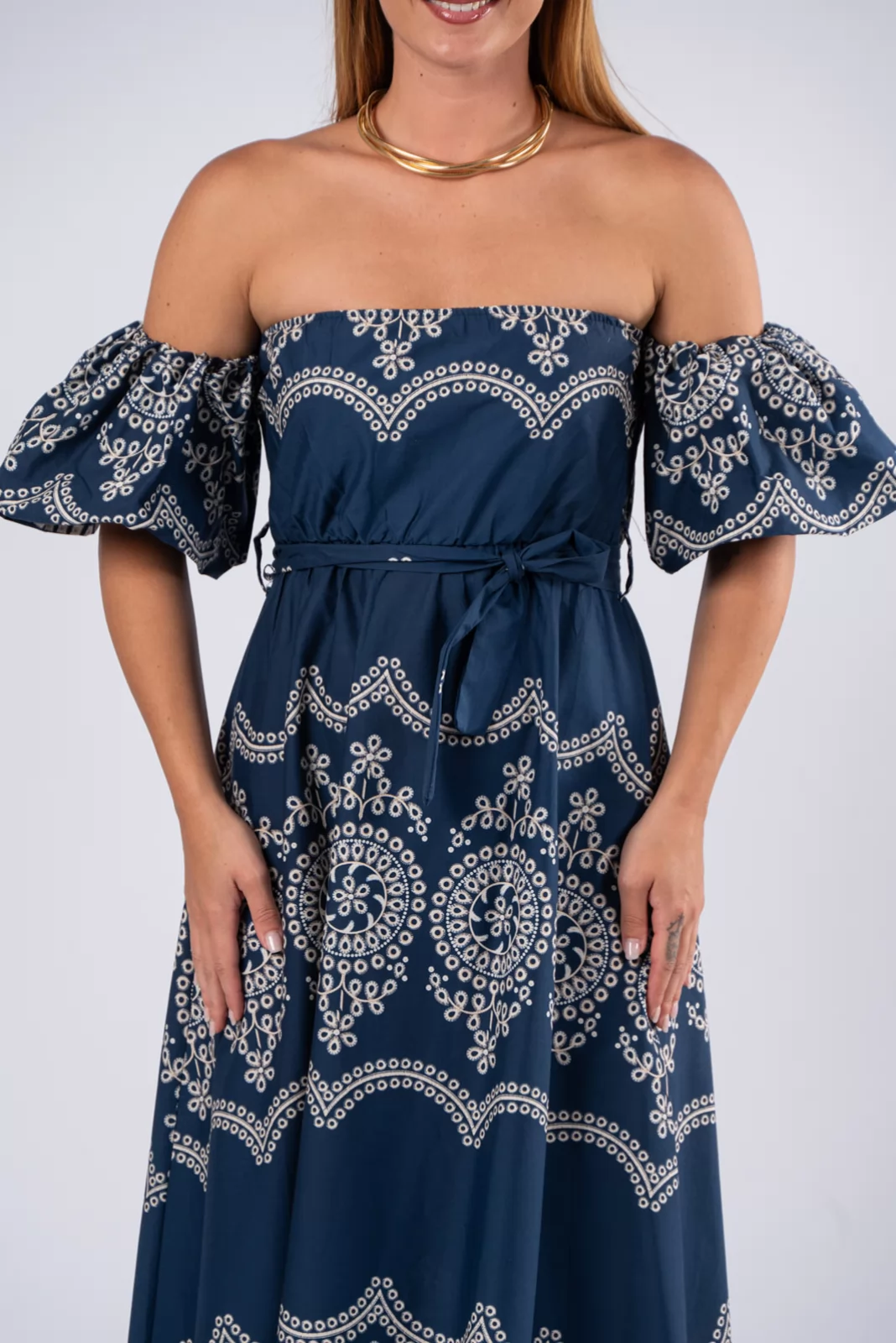 Φόρεμα Esmeralda Navy Blue | Marilyn Boutique