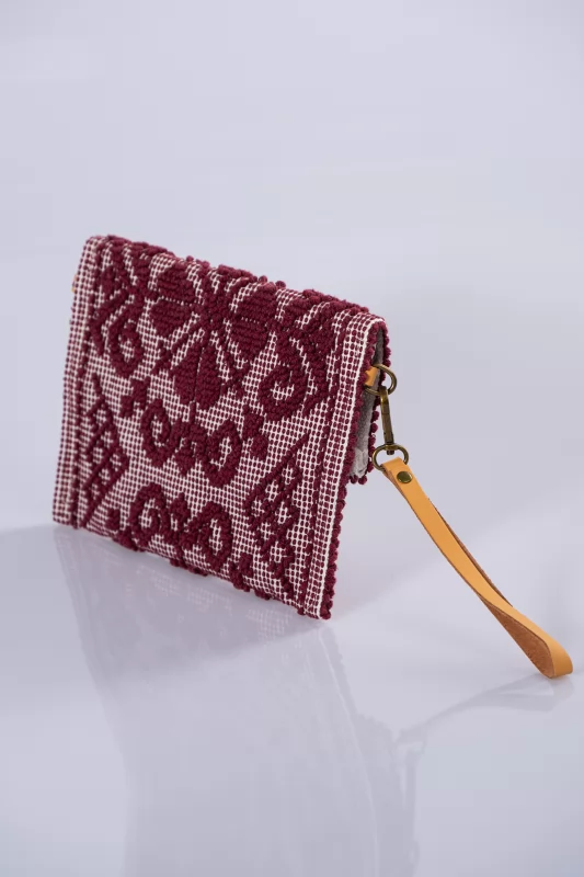 Envelope Mini Boho Wine Red