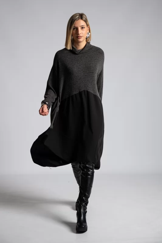 Asymmetrical Dress Threaded