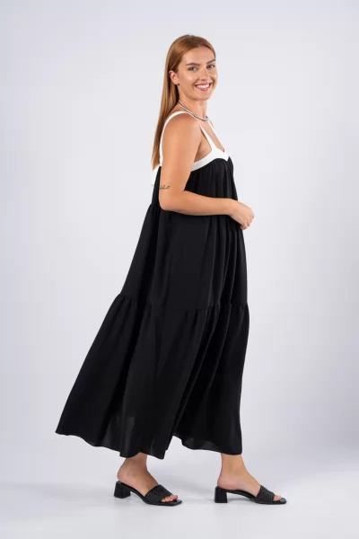 Φόρεμα Φιόγκος Μαύρο
