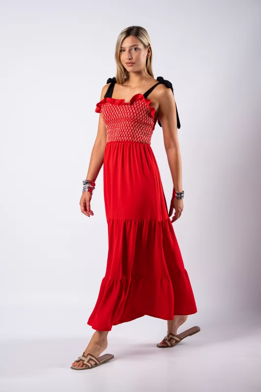 Φόρεμα Haily Κόκκινο