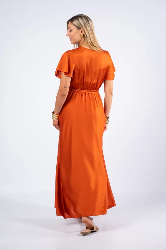 Dress Crouched Copper