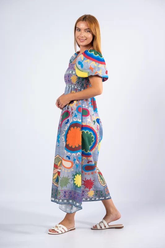 Φόρεμα Mantala Multicolor-Denim