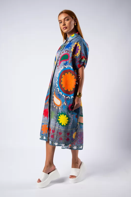Φόρεμα Matala Multicolour-Denim