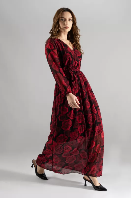 Dress Maxi Roses