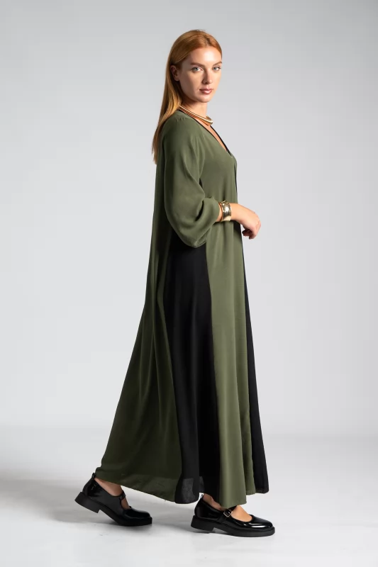 Dress Maxi V-Pietta 