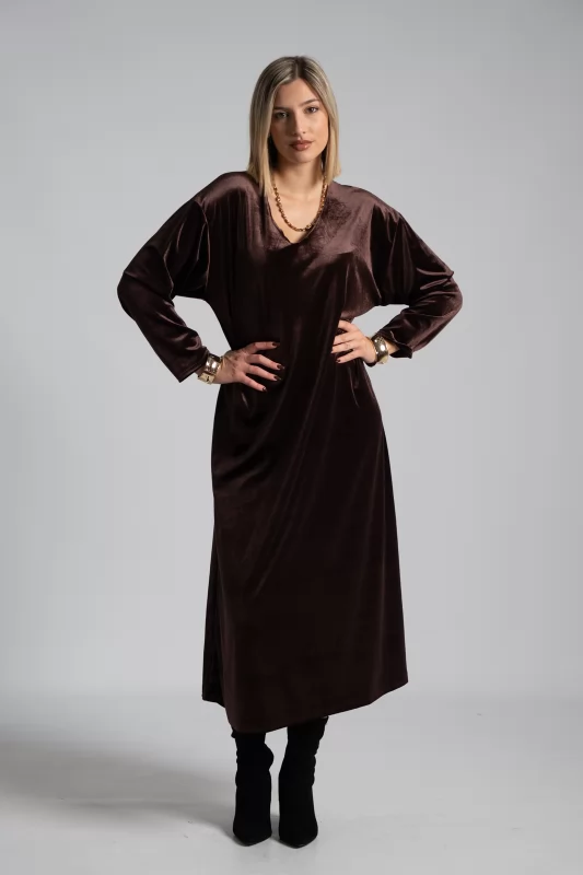 Φόρεμα Maxi V Velvet