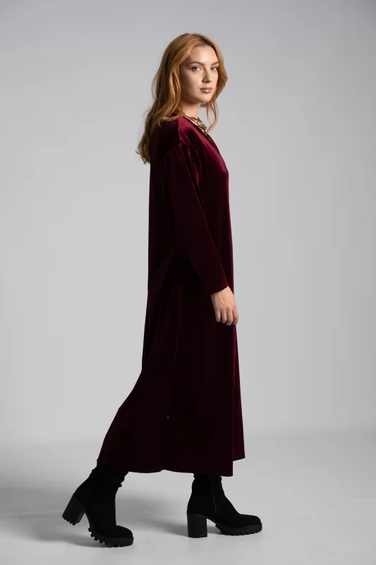 Φόρεμα Maxi V Velvet