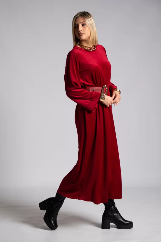 Velvet Dress Maxi