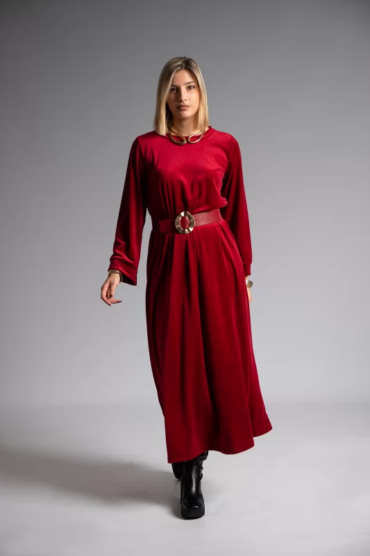 Velvet Dress Maxi