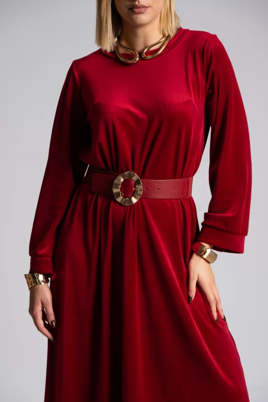 Velvet Dress Maxi