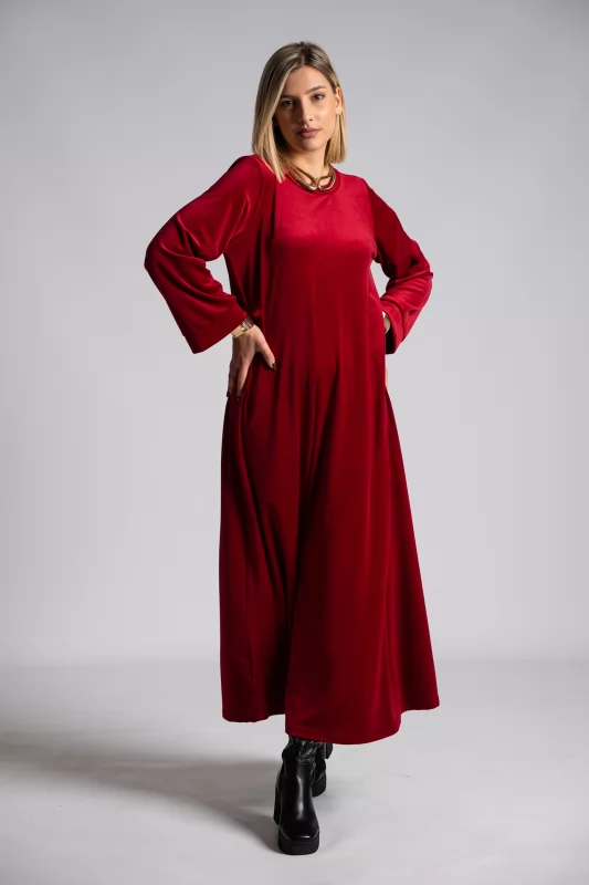 Velvet Dress Maxi