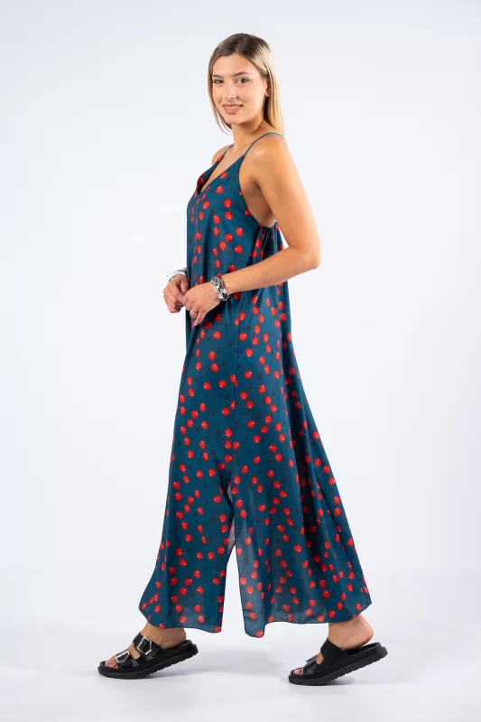 Dress Maxi X Cherries Teal