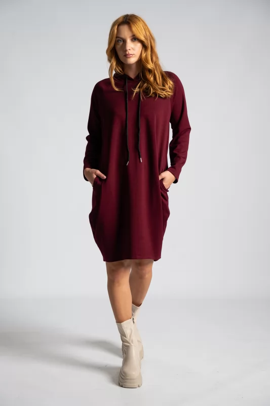 Dress Sewatshirt Midi