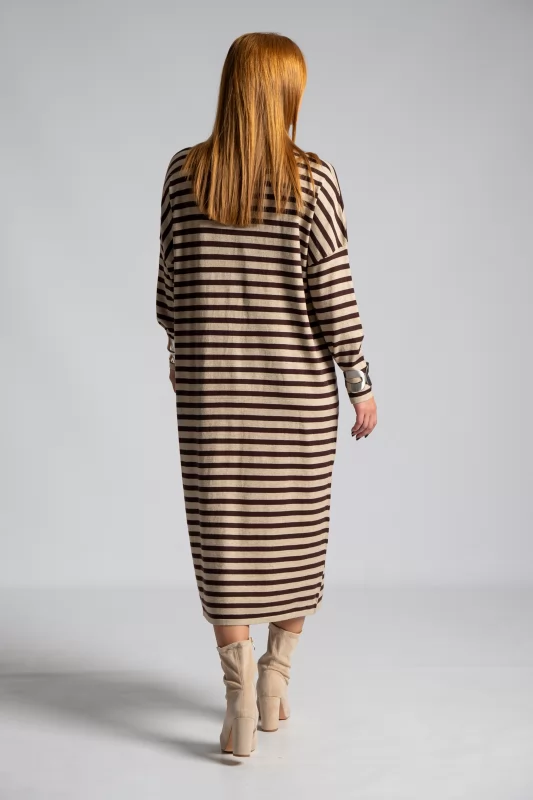 Dress Midi Lupeto Stripes