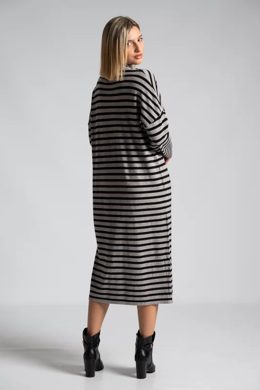 Dress Midi Lupeto Stripes