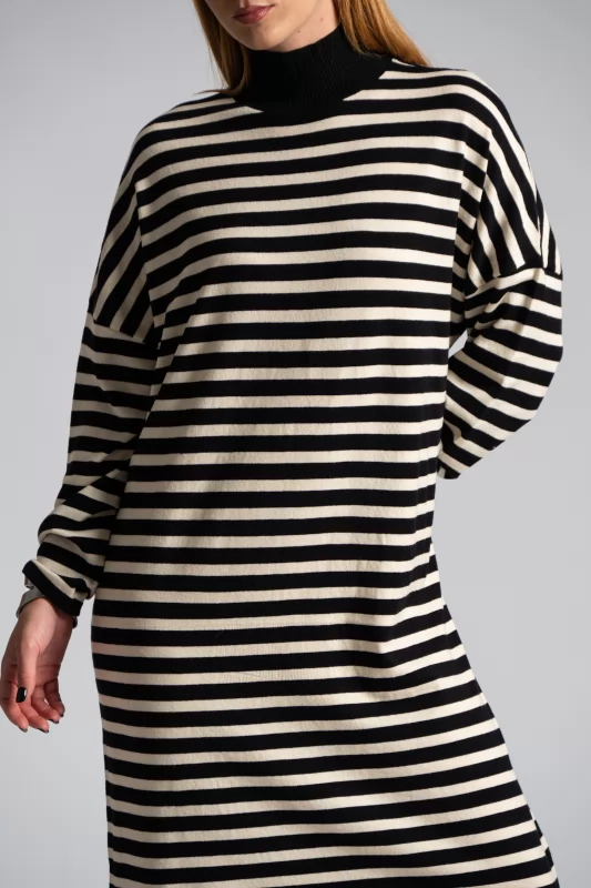 Dress Midi Lupeto Stripes