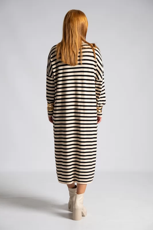 Dress Midi Lupeto Stripes