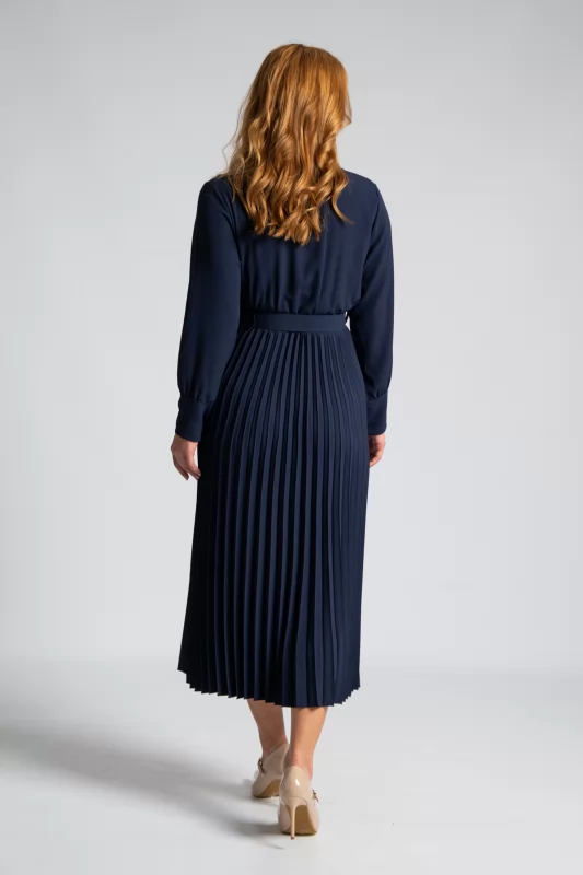 Dress Pleated Maxi 