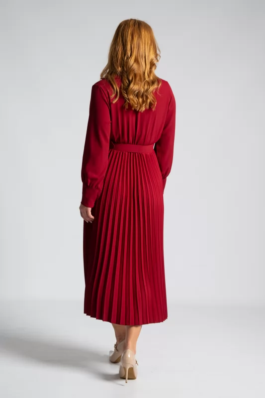 Dress Pleated Maxi 