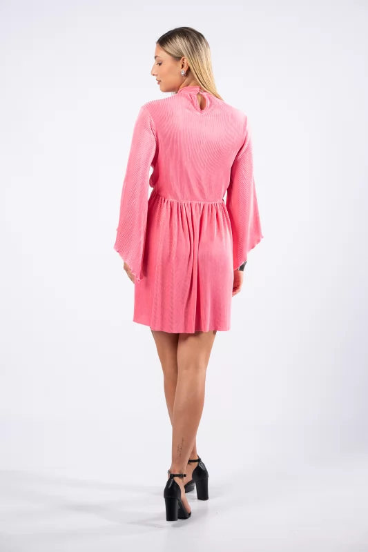 Dress Rib Trombet Pink