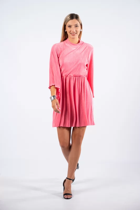 Dress Rib Trombet Pink