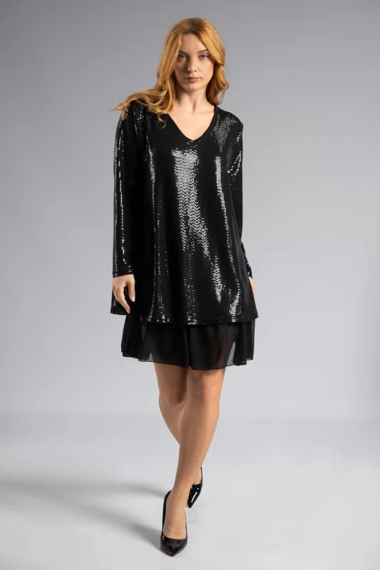 Shimmer Dress Transparency