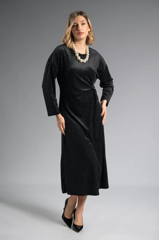 Maxi Velvet Dress Trux