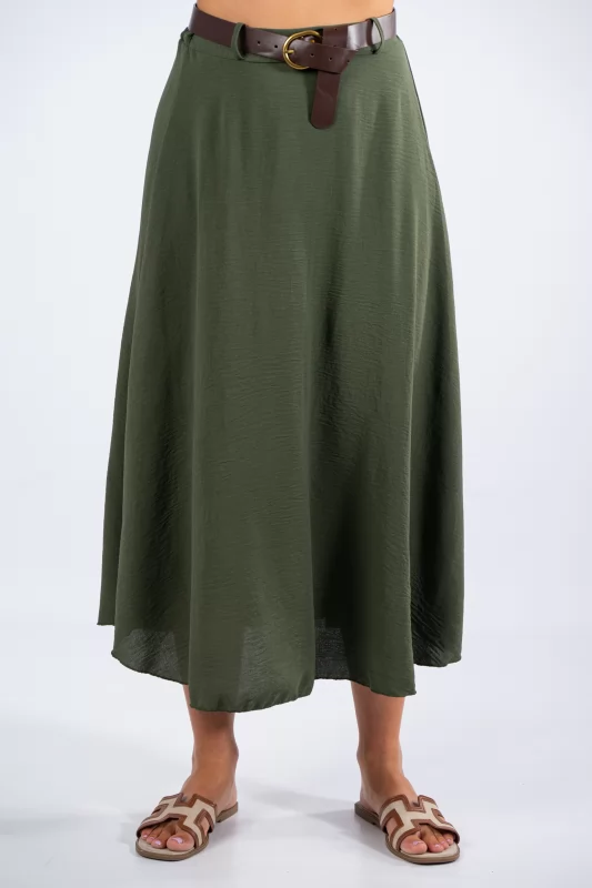 Skirt Crep Khaki