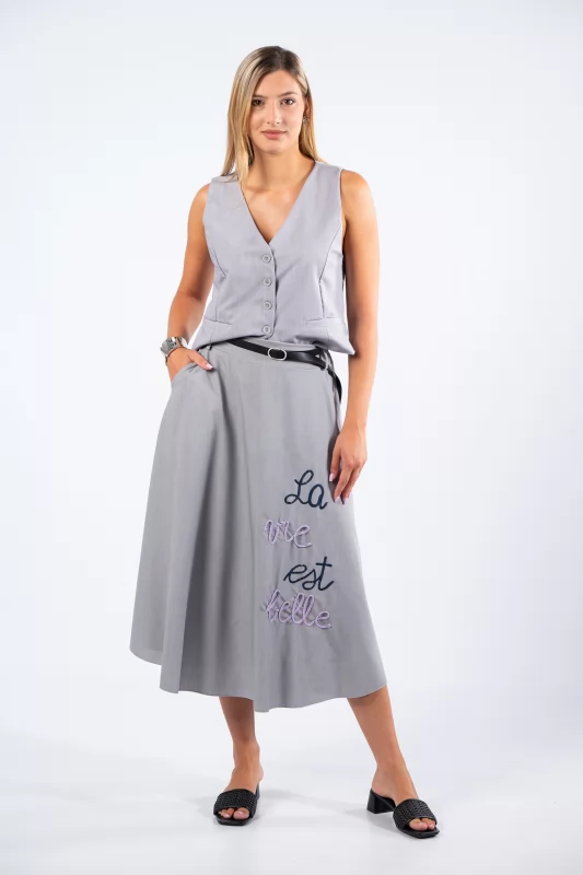 Skirt La Vie Grey