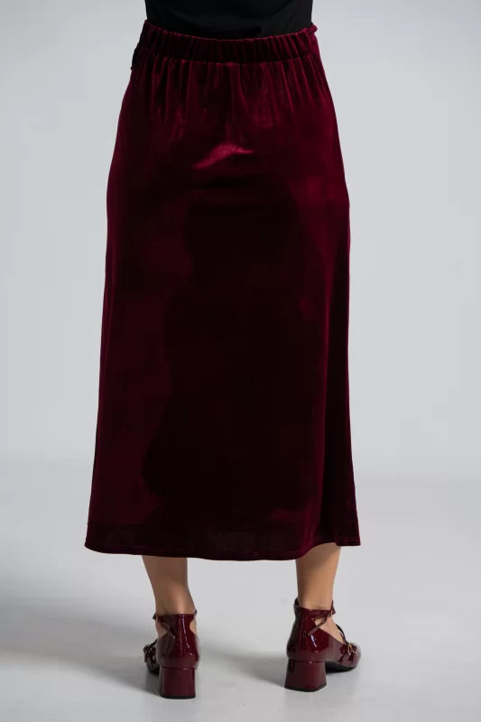 Φούστα Maxi Velvet