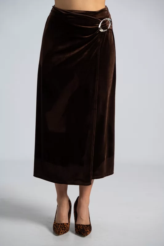 Φούστα Maxi Velvet