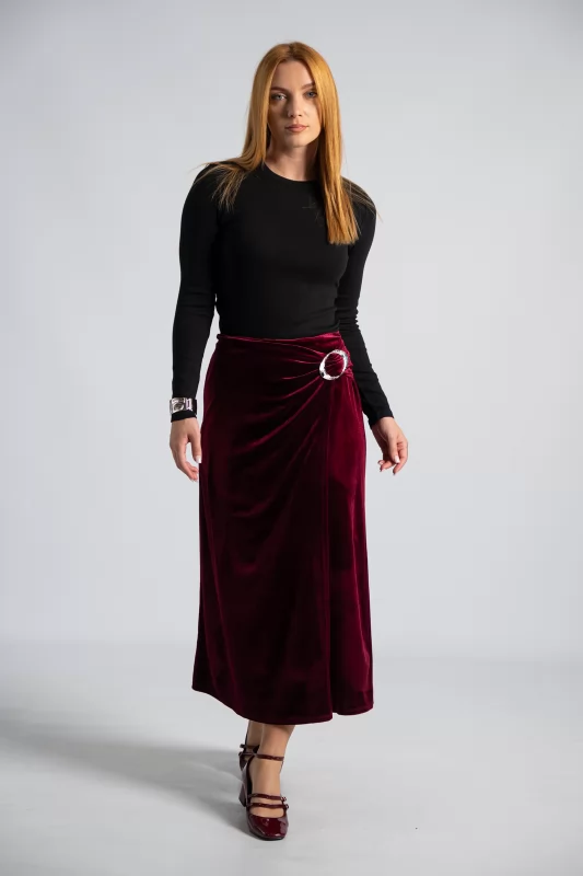 Φούστα Maxi Velvet