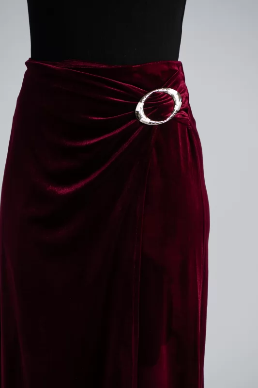 Φούστα Maxi Velvet