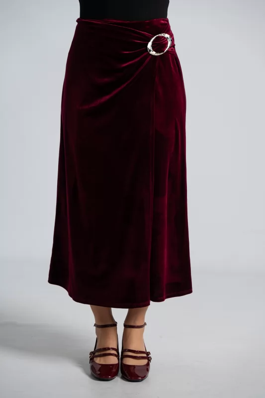 Φούστα Maxi Velvet