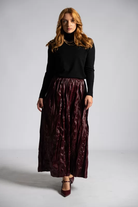 Midi Skirt Leatherette