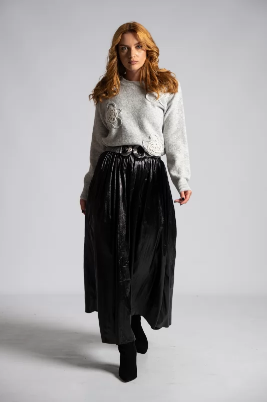 Midi Skirt Leatherette