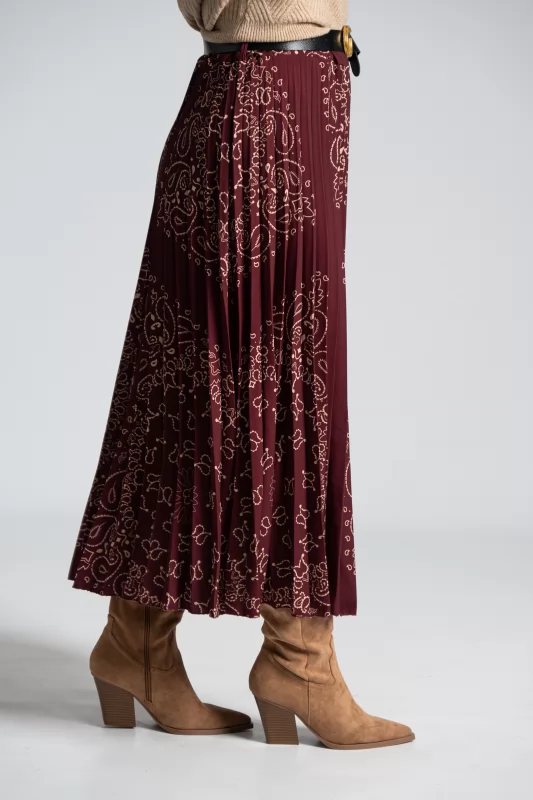 Midi Skirt Lahore Pleated