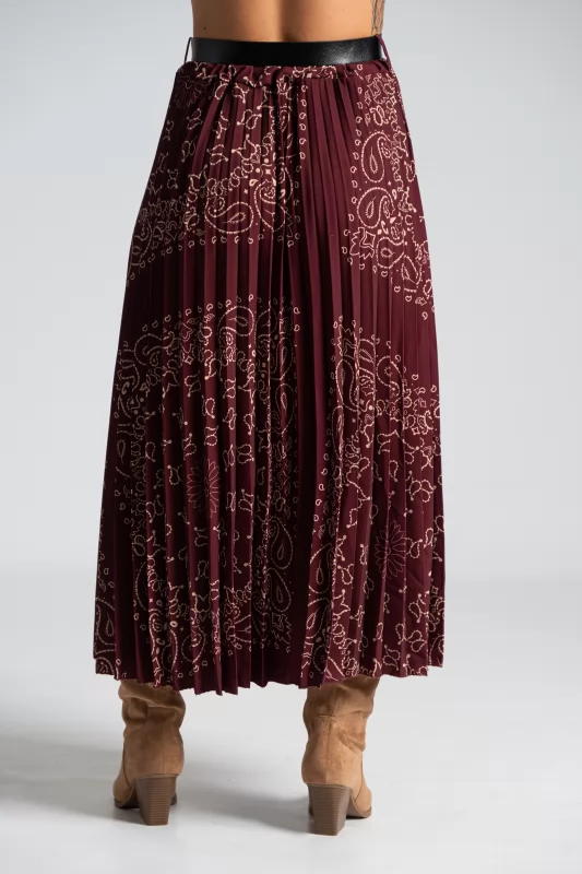 Midi Skirt Lahore Pleated