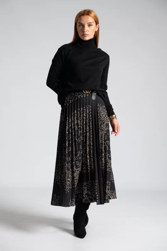 Midi Skirt Lahore Pleated