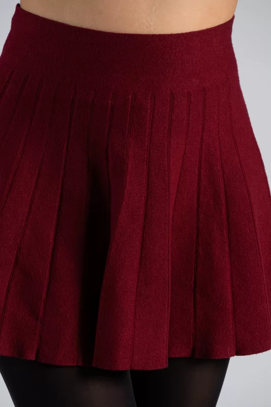 Skirt Mini Pleated 