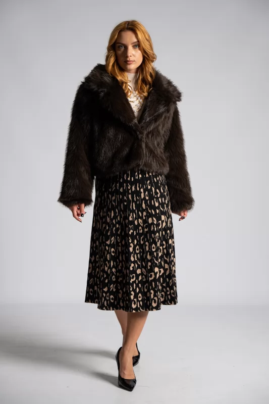 Skirt Threaded Leopar