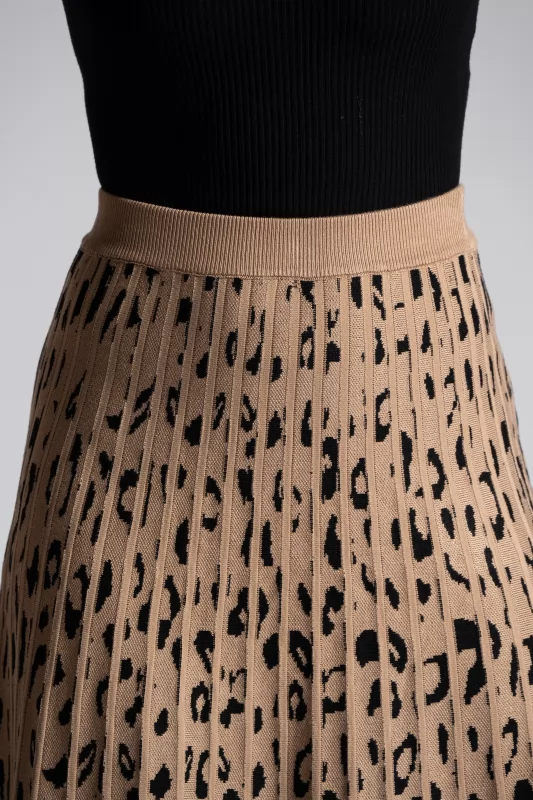 Skirt Threaded Leopar