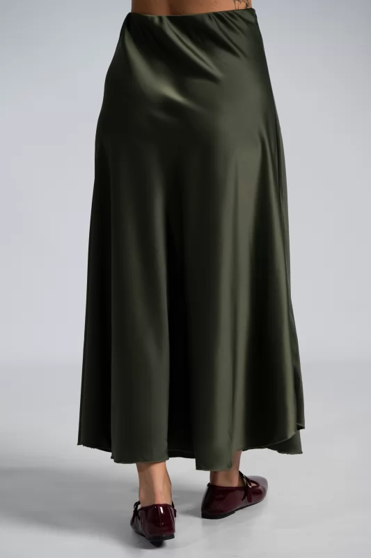 Skirt Satin Maxi 