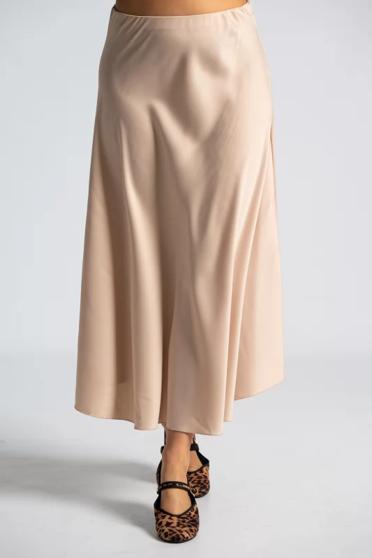 Skirt Satin Maxi 