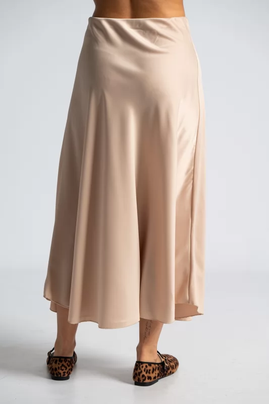 Skirt Satin Maxi 