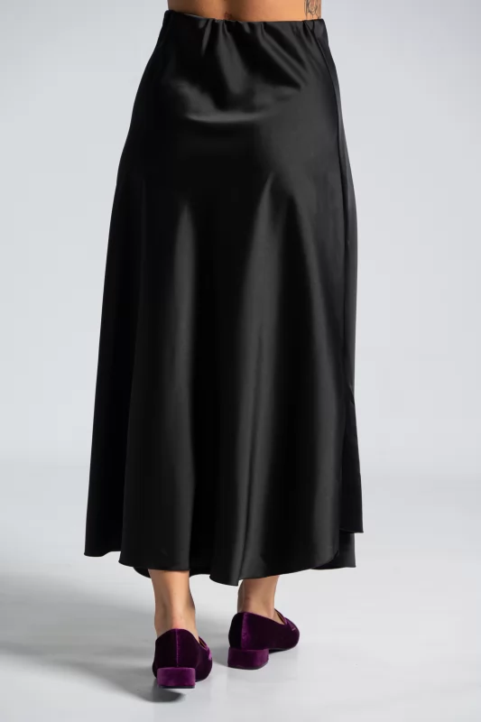 Skirt Satin Maxi 