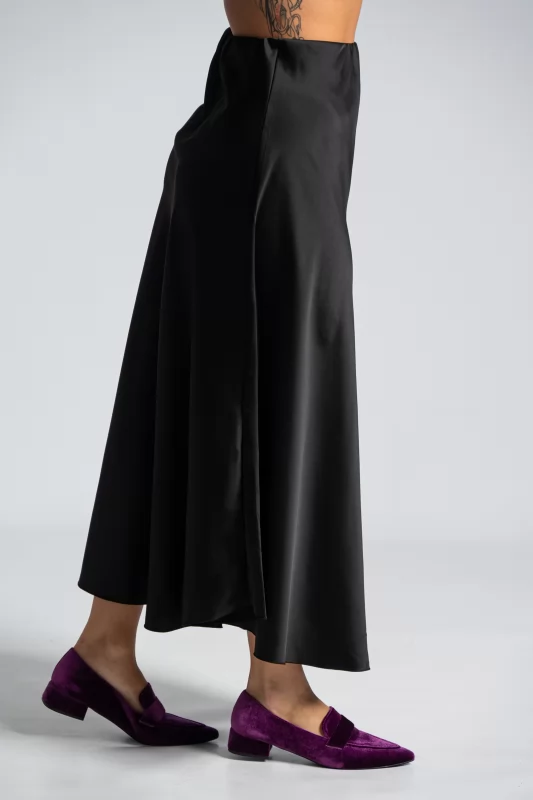 Skirt Satin Maxi 