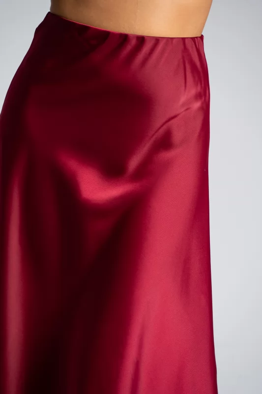 Skirt Satin Maxi 