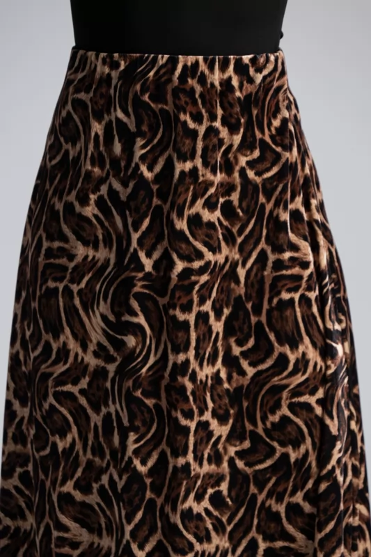 Φούστα Velvet Animal Pattern